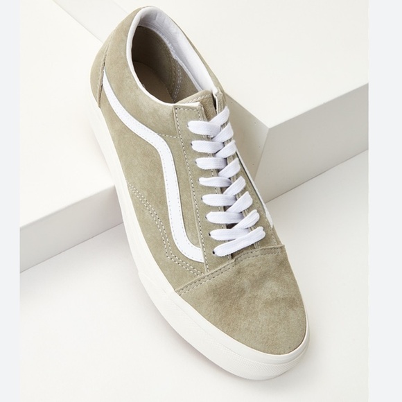 Vans Other - Vans Moss Men’s Gray UA Old Skool Pig Suede Shoes,Eco Friendly,Size 10